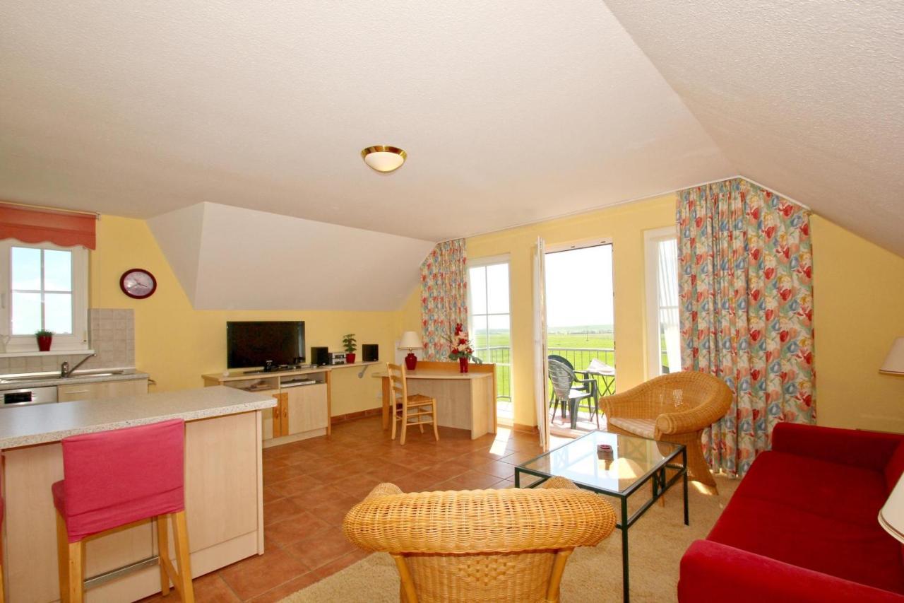Ferienpark Neddesitz Fewo 48 - Balkon, Ausblick 외부 사진