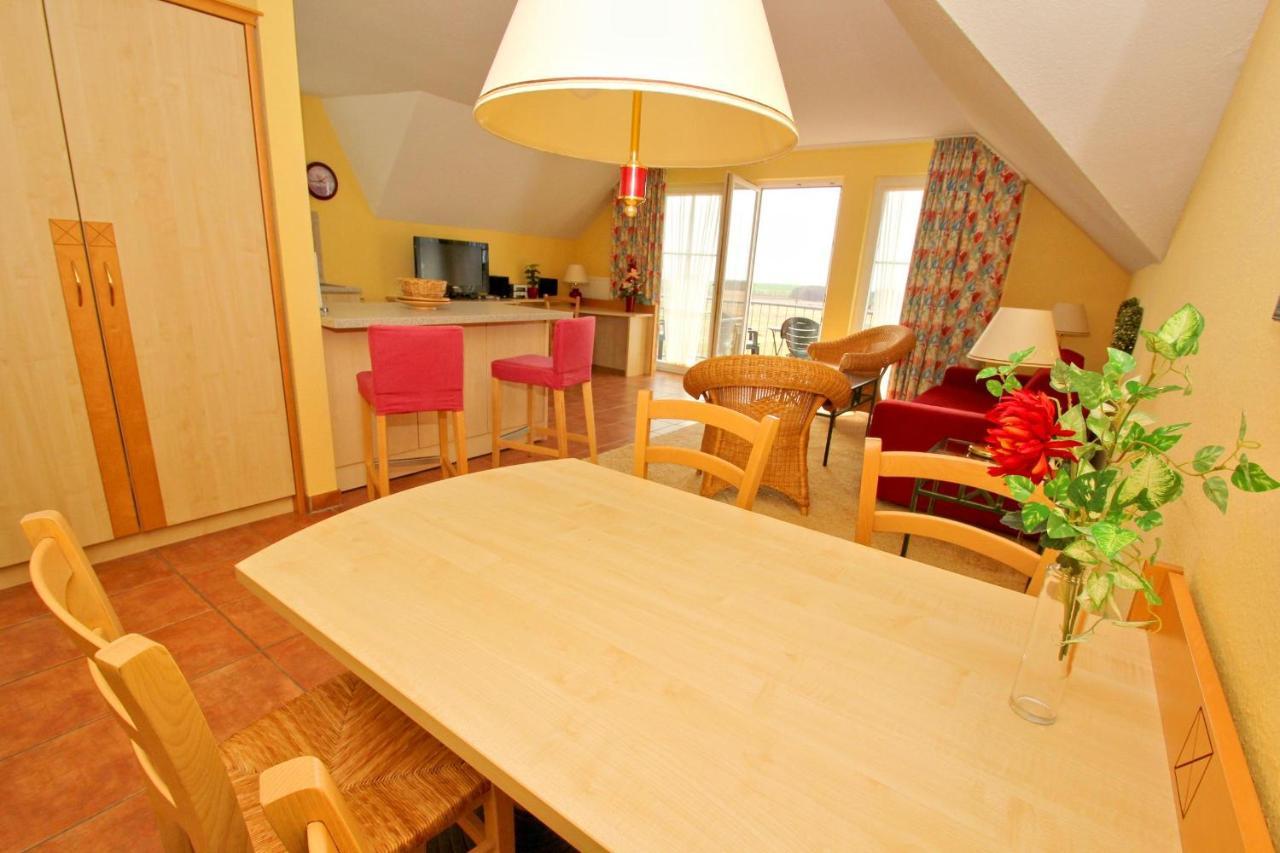 Ferienpark Neddesitz Fewo 48 - Balkon, Ausblick 외부 사진